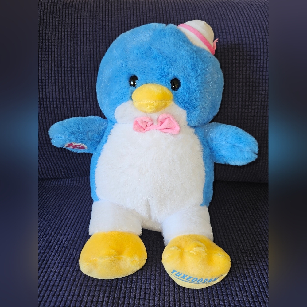Build A Bear BAB Sanrio Tuxedosam Tuxedo Sam Blue Penguin - Picture 2 of 8